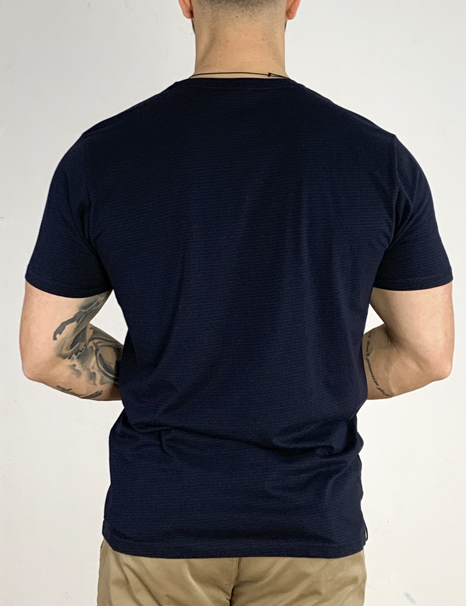 US Grand Polo Ανδρική navy blue κοντομάνικη μπλούζα UST033 φωτογραφία